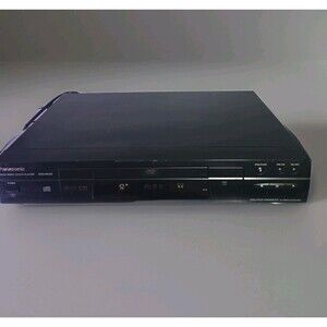 Panasonic DVD-RV20 DVD CD Player Dolby Digital DTS Tested Works No Remote